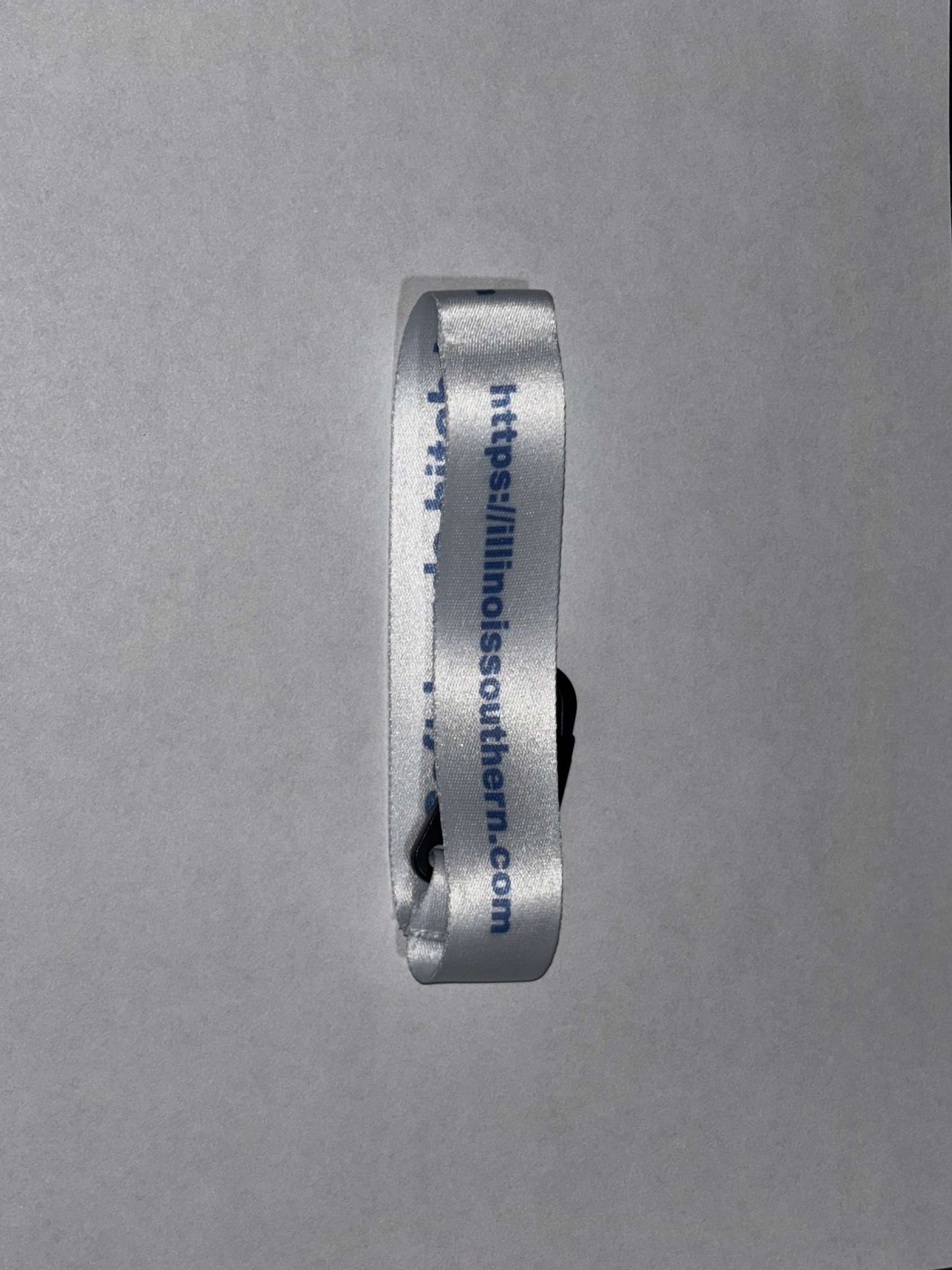 White and blue Lanyard