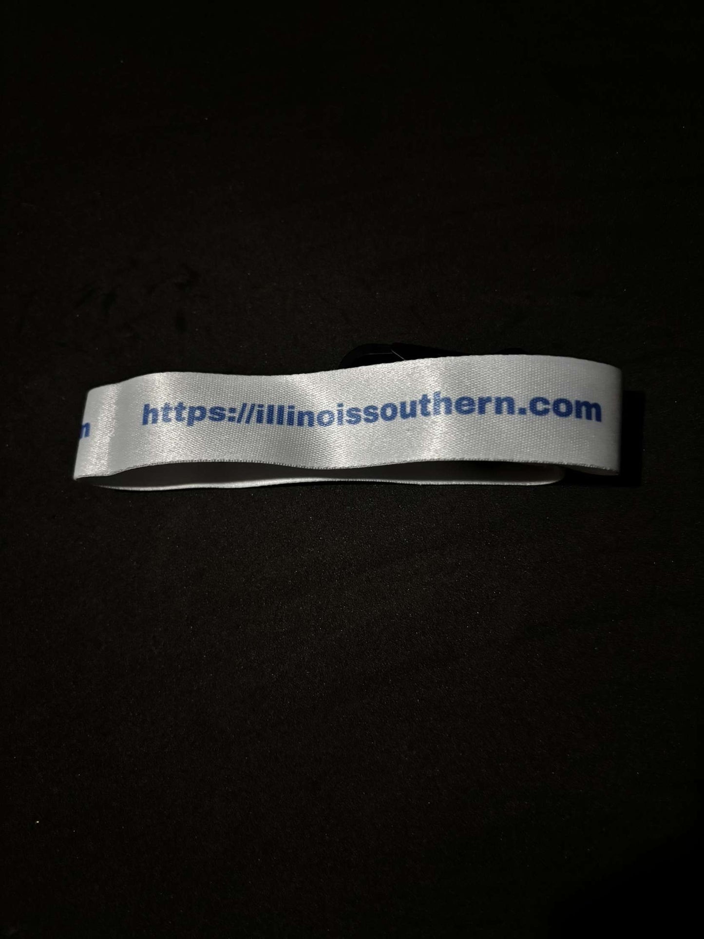 White and blue Lanyard