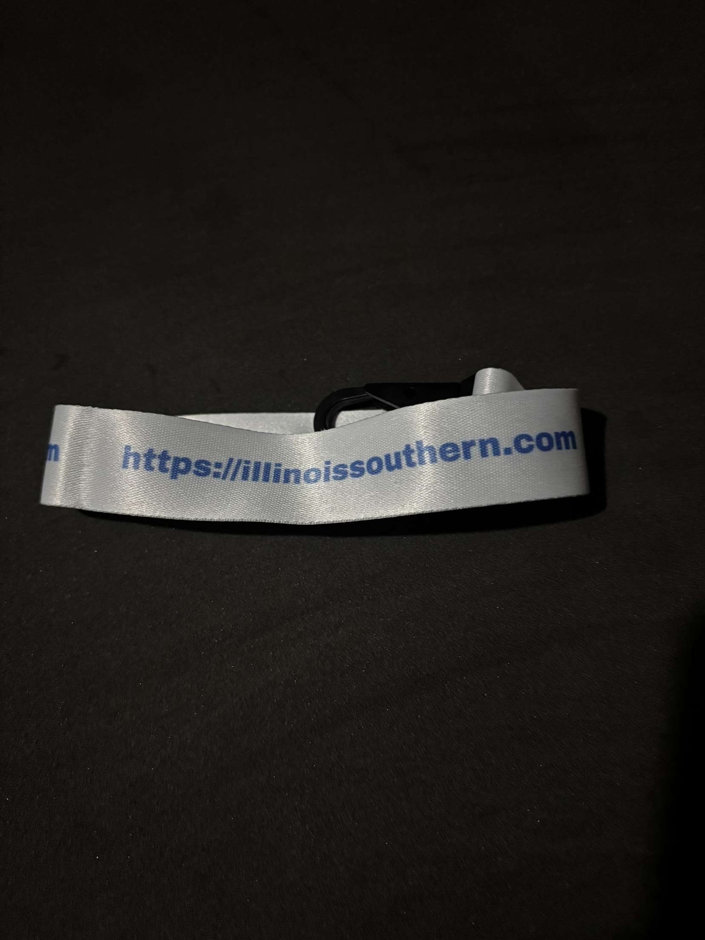 White and blue Lanyard