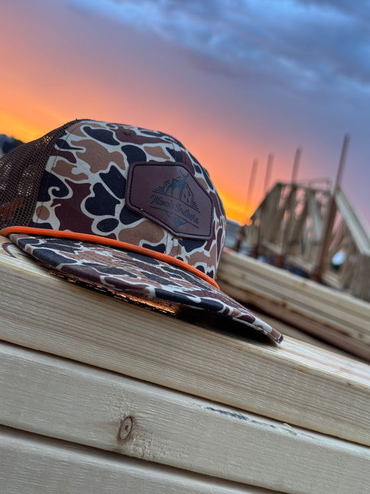 Camo Snapback Hat