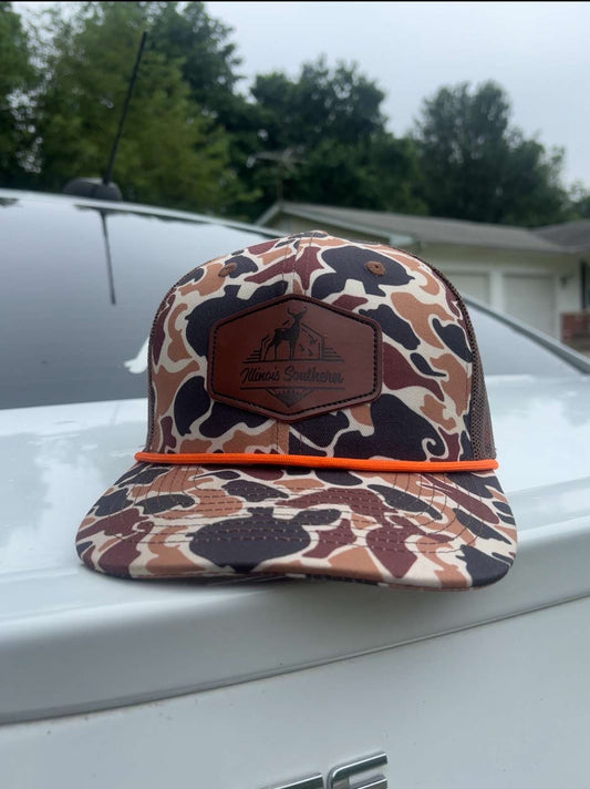Camo Snapback Hat