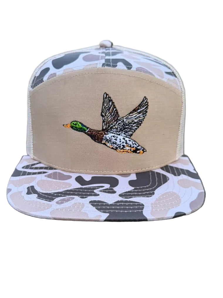 Multi Camo Hat-SnapBack Flatbill