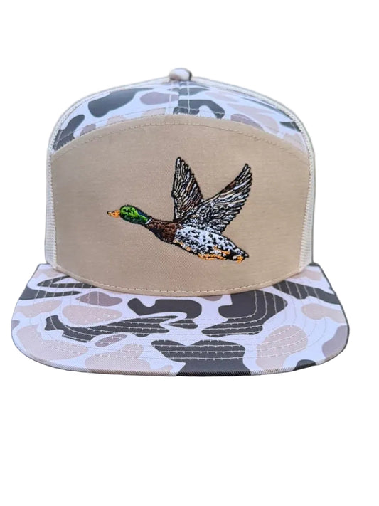 Multi Camo Hat-SnapBack Flatbill